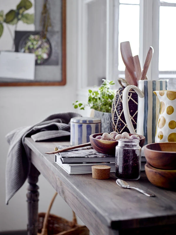 Cathe Small Box - / Ø 11 X H 9.5 Cm - Hand-painted Ceramic - Bloomingville - Image 4