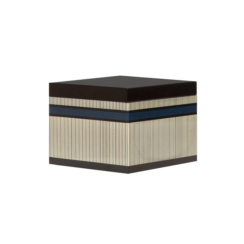 Esmée Box - / 15 X 15 Cm - Lacquered Wood - Maison Sarah Lavoine