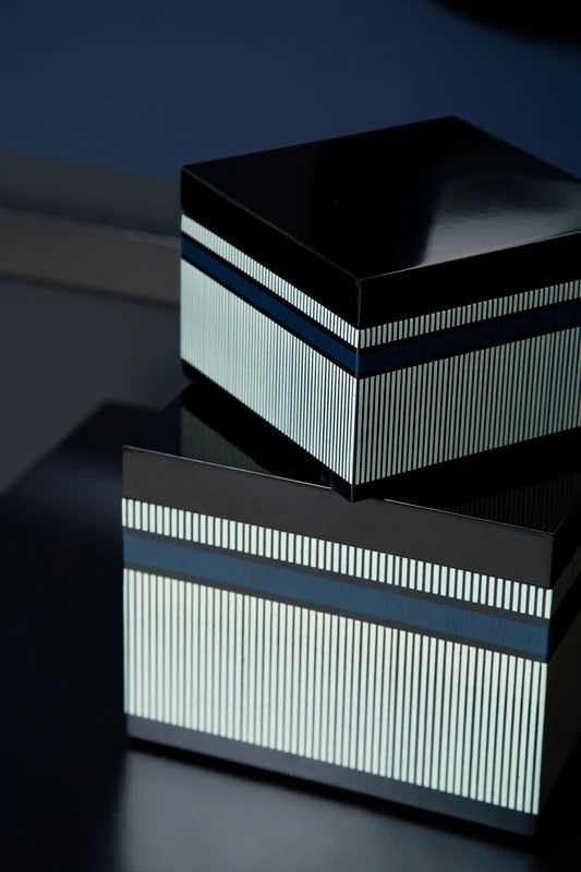 Esmée Box - / 15 X 15 Cm - Lacquered Wood - Maison Sarah Lavoine - Image 2