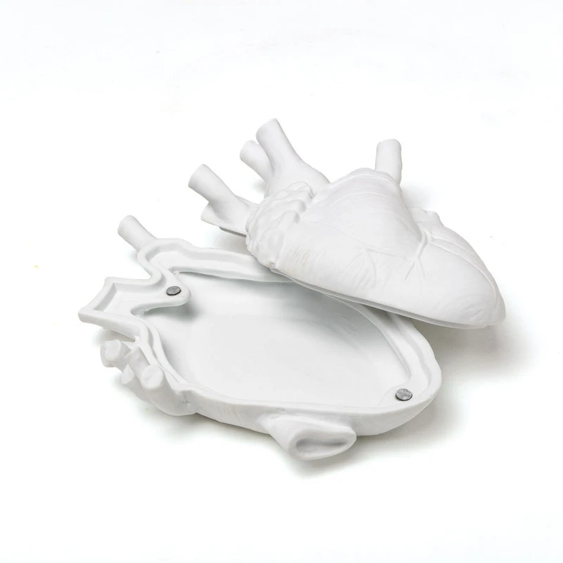 Love In A Box Box - / Porcelain Human Heart - 13.6 X 18.9 Cm - Seletti - Image 2