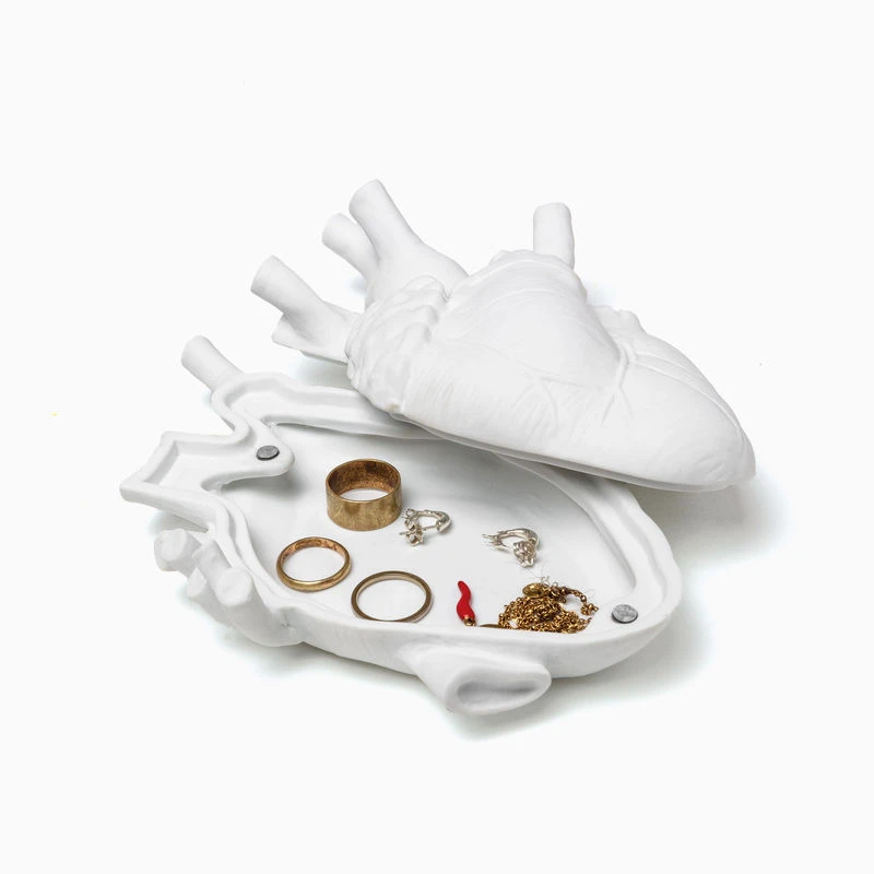 Love In A Box Box - / Porcelain Human Heart - 13.6 X 18.9 Cm - Seletti - Image 4