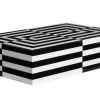 Op Art Large Box - / Laquer - 30 X 20 Cm - Jonathan Adler