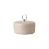 Ring Medium Box - / Ø 10 X H 8.5 Cm - Steel - Normann Copenhagen