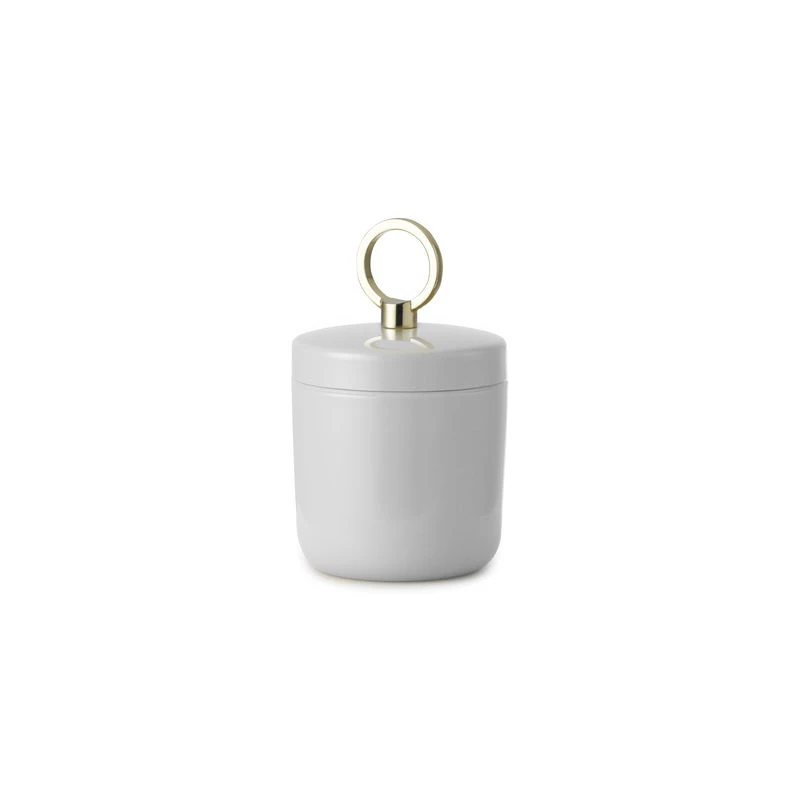 Ring Small Box - / Ø 6 X H 9.5 Cm - Steel - Normann Copenhagen
