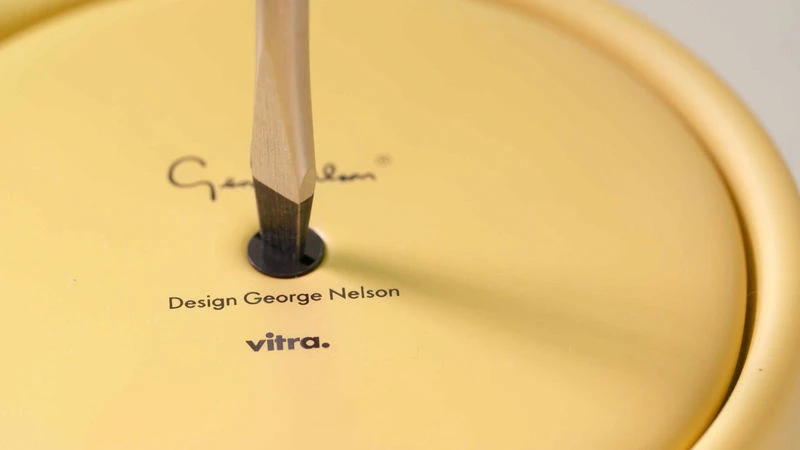 Ceramic Clocks - Model #2 Desk Clock - / By George Nelson, 1953 - Vitra - Image 5