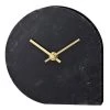 Stilla Desk Clock - Marble - H 16 Cm - AYTM