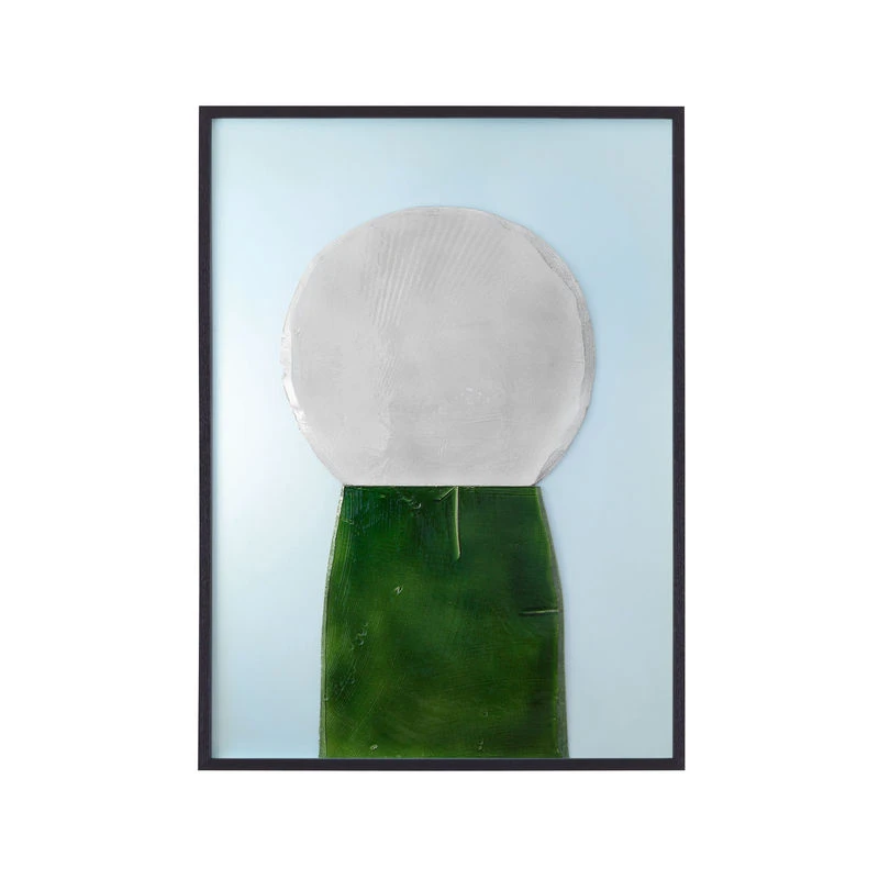 Bas Relief 3 Framed Poster - / By Ronan Bouroullec - 60 X 82 Cm - The Wrong Shop