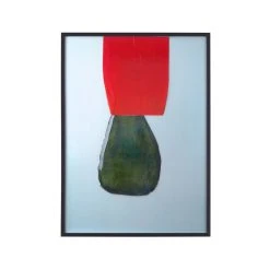 Bas Relief 4 Framed Poster - / By Ronan Bouroullec - 60 X 82 Cm - The Wrong Shop