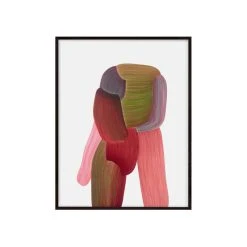 Drawing 18 Framed Poster - / By Ronan Bouroullec - 60.2 X 77.1 Cm - The Wrong Shop