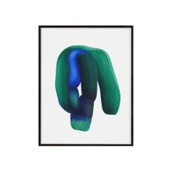 Drawing 19 Framed Poster - / By Ronan Bouroullec - 60.2 X 77.1 Cm - The Wrong Shop