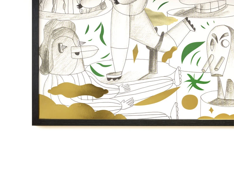 Jaime Hayon X The Wrong Shop - Animalothèque Framed Poster - / 49.5 X 69.5 - Exclusive - The Wrong Shop - Image 4