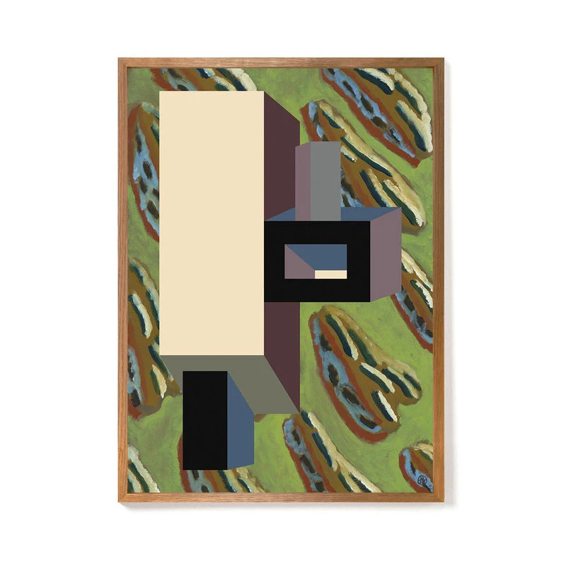 Nathalie Du Pasquier - Mars 1936 Framed Poster - / Limited, Numbered Edition - 52,4 X 72,4 Cm - The Wrong Shop