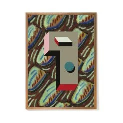 Nathalie Du Pasquier - Mars 1937 Framed Poster - / Limited, Numbered Edition - 52,4 X 72,4 Cm - The Wrong Shop