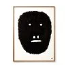 Pierre Charpin - Anxious Monkey Framed Poster - / Limited, Numbered Edition - 50.6 X 66.5 Cm - The Wrong Shop