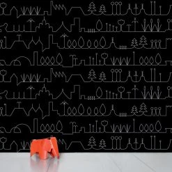 WallpaperLab Promenade Panoramic Wallpaper - Domestic