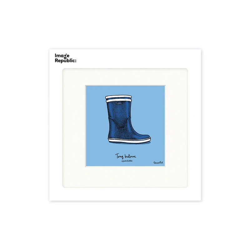Edouard Pont - Pas Du Tout Cliché / Bottes Poster - / 22 X 22cm - Image Republic - Image 2