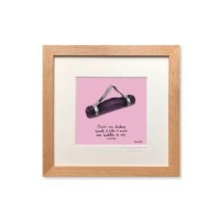 Edouard Pont - Pas Du Tout Cliché / Yoga Poster - / 22 X 22cm - Image Republic