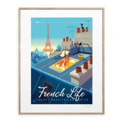 Monsieur Z - French Life Poster - / 40 X 50cm - Image Republic