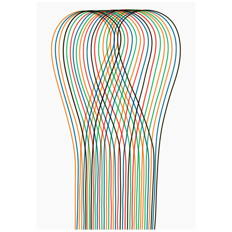 Pierre Charpin - Loop 1 Poster - / Limited Edition, Numbered & Signed - 70 X 100 Cm - The Wrong Shop