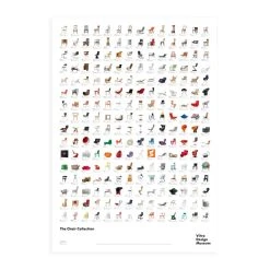 The Chair Collection Poster - / 119 X 84 Cm - Vitra