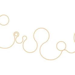 Bubble Line Sticker - Domestic