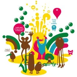 Lost Of Cuddles 1 Sticker - Domestic