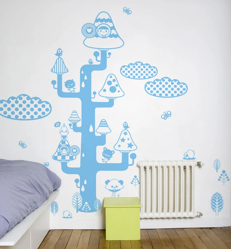 Mushroom Tree Sticker - Domestic - Image 2