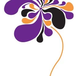 Pop Flower Sticker - Domestic