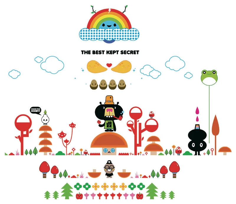 The Best Kept Secret Sticker - Domestic