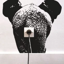 Zoo Eléphant Sticker - Domestic