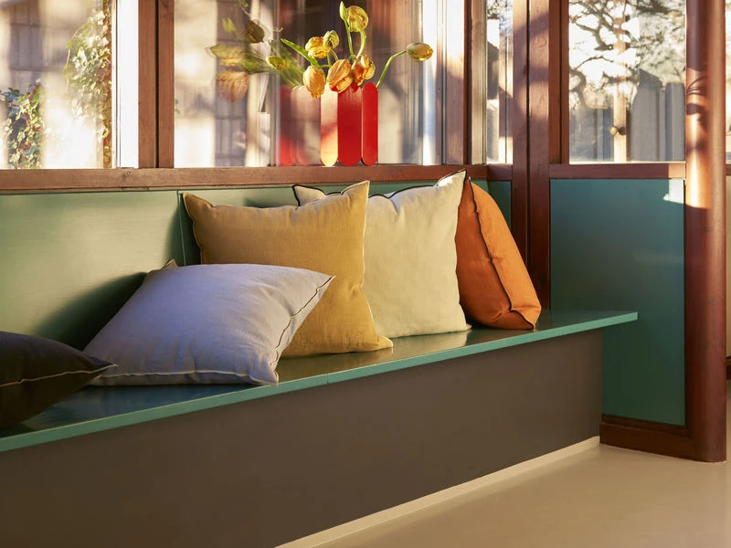 Arcs Vase - / Metal - Ø 17 X H 25 Cm - Hay - Image 4