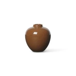 Ary Small Vase - / Ø 6.8 X H 7.5 Cm -Porcelain - Ferm Living