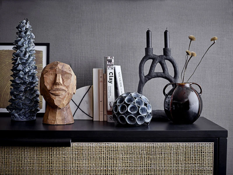 Vase - / Ceramic - Hand-made/ H 15 Cm - Bloomingville - Image 4