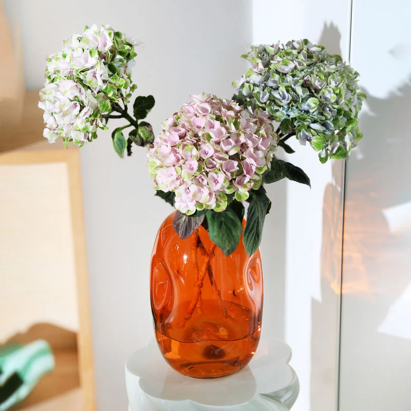 Bubble Vase - / Recycled Glass - Ø 13 X H 22 Cm - & Klevering - Image 2