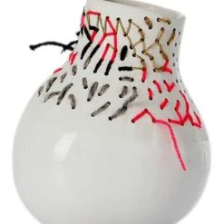 Butternut Embroidery Vase - Domestic