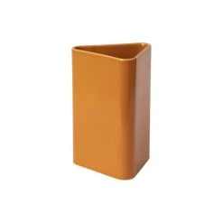 Canvas Large Vase - / H 20.5 Cm - Hand-made - Raawii