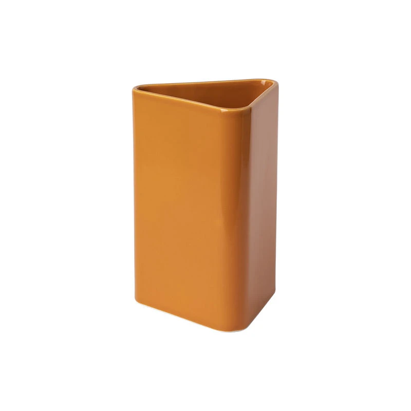 Canvas Large Vase - / H 20.5 Cm - Hand-made - Raawii