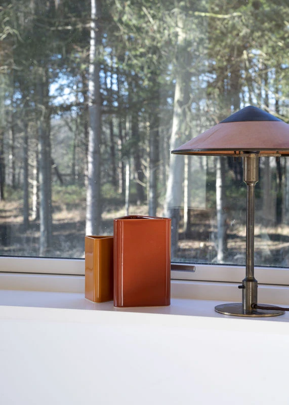 Canvas Small Vase - / H 15 Cm - Hand-made - Raawii - Image 4