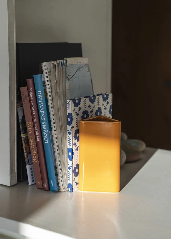 Canvas Small Vase - / H 15 Cm - Hand-made - Raawii - Image 3