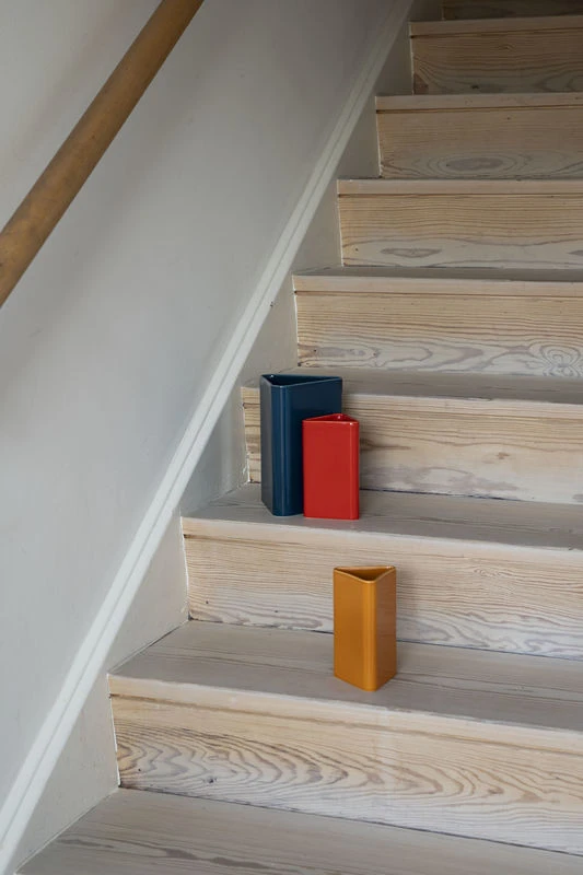 Canvas Small Vase - / H 15 Cm - Hand-made - Raawii - Image 5