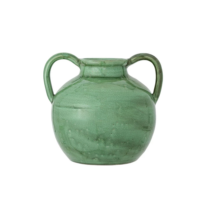 Cham Vase - / Terracotta - Ø 26 X H 25.5 Cm - Bloomingville
