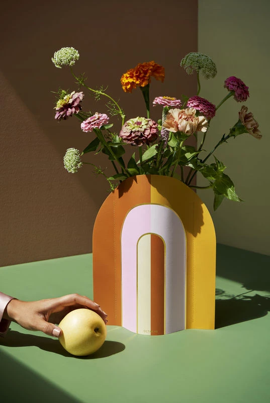 Riviera Arch Vase Cover - / Waterproof Paper - 21.5 X H 29 Cm - Octaevo - Image 2