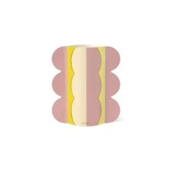 Riviera Wave MINI Vase Cover - / Waterproof Paper - 16.8 X H 16.8 Cm - Octaevo