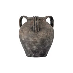 Cuma Vase - / Weathered-effect Terracotta - Ø 27 X H 30 Cm - Bloomingville