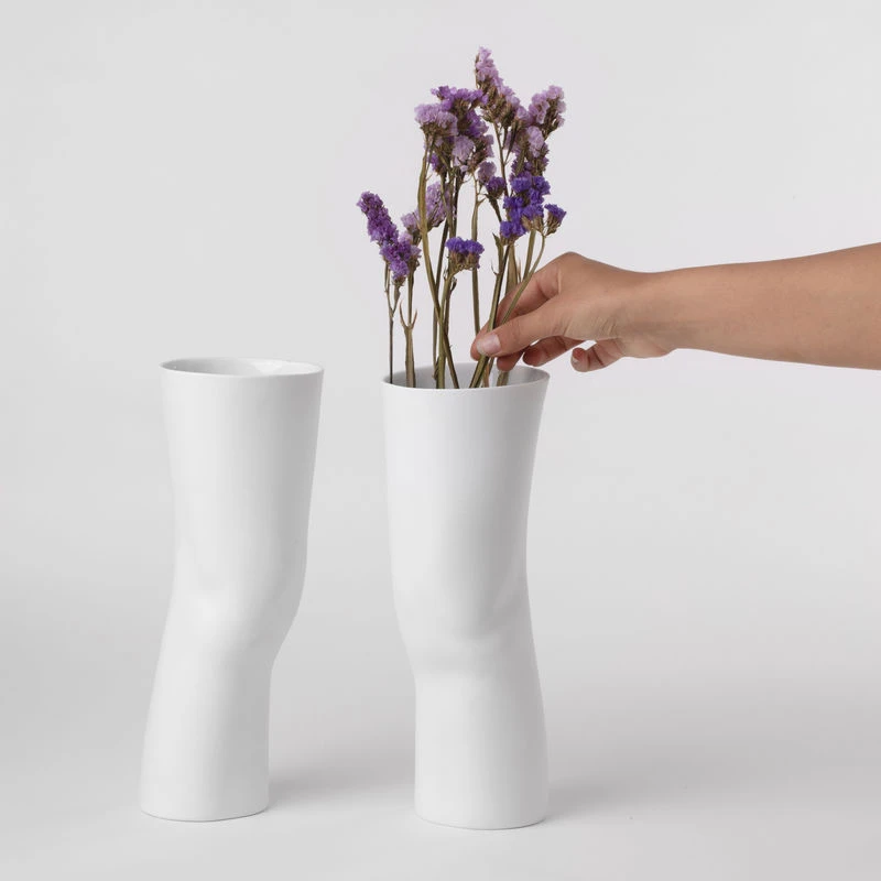 Elle Vase - / Set Of 2 - In The Shape Of Legs / Ø 11 X H 30 Cm - Seletti - Image 2