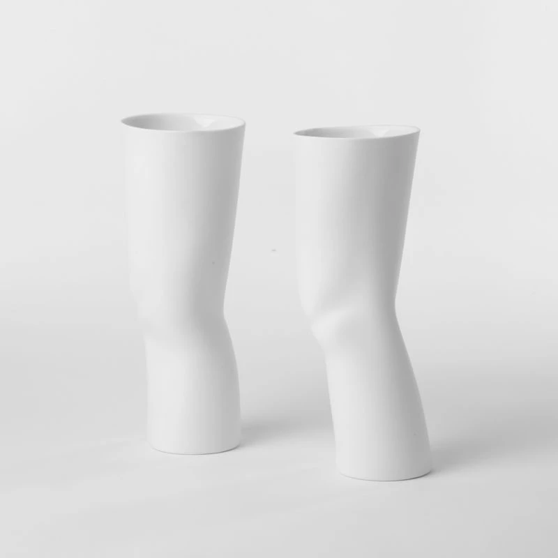 Elle Vase - / Set Of 2 - In The Shape Of Legs / Ø 11 X H 30 Cm - Seletti - Image 3