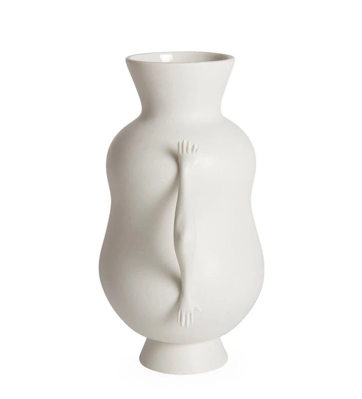 Eve Double Bulb Vase - / Handles In The Shape Of Hands - Jonathan Adler - Image 3