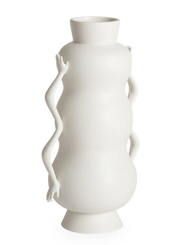 Eve Triple Bulb Vase - / Handles In The Shape Of Hands - Jonathan Adler - Image 2