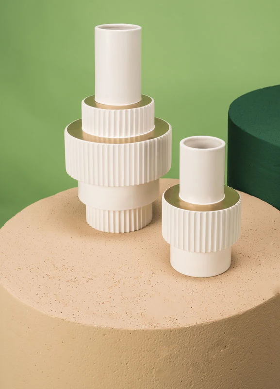 Gear Large Vase - / Ø 24 X H 46 Cm - Pols Potten - Image 3