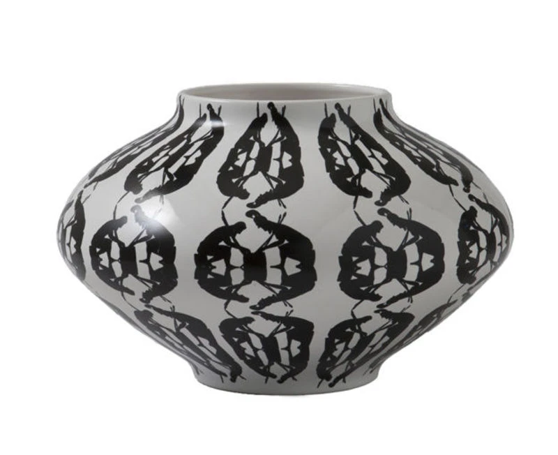 Greeky Vase - Ø 30 X H 19 Cm / Hand Made - Driade